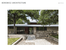 Tablet Screenshot of borowiczarchitecture.com